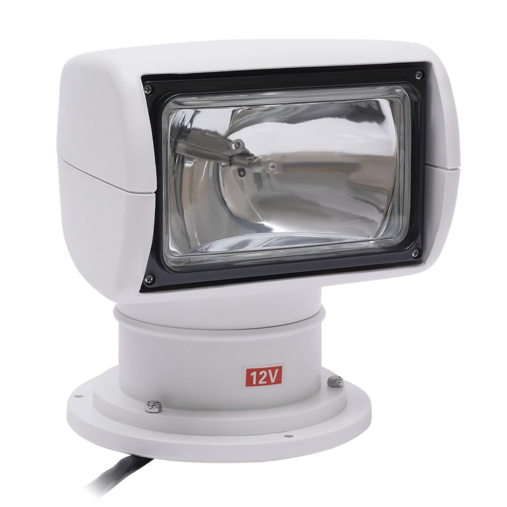 Remote Control Spot Light,12V 100W Marine Spotlight,Boat Search Light