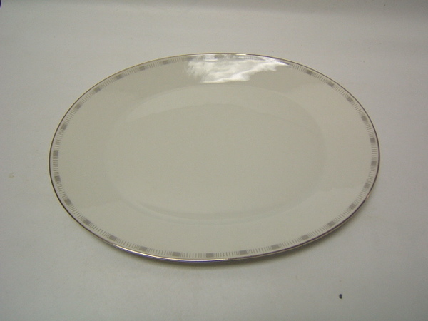 Rosenthal Germany Continental Platinum Lines platter