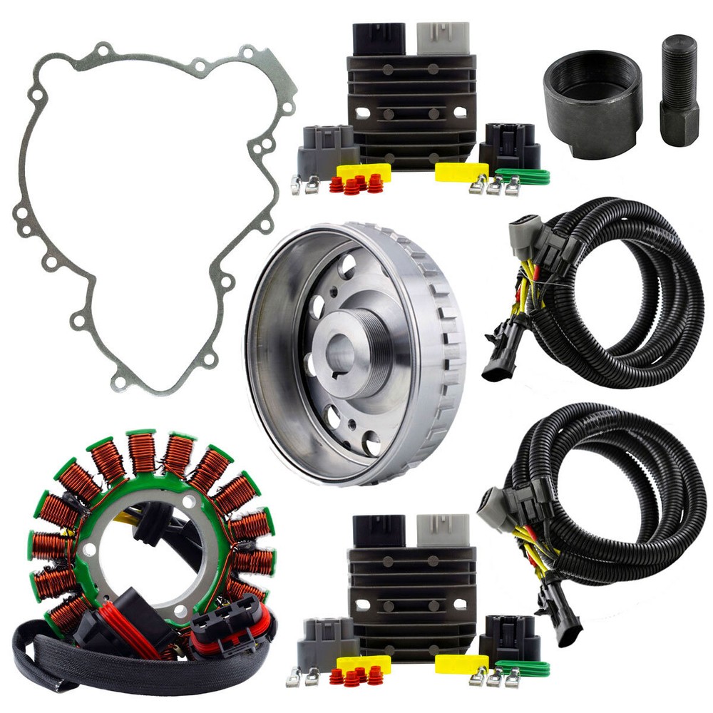 Stator + Voltage Regulator + Flywheel for Polaris Ranger Crew 900 2016 2017