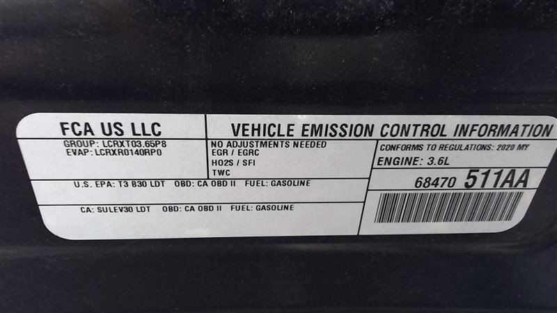 Radar Unit Rear Fits 17-24 PACIFICA 458457