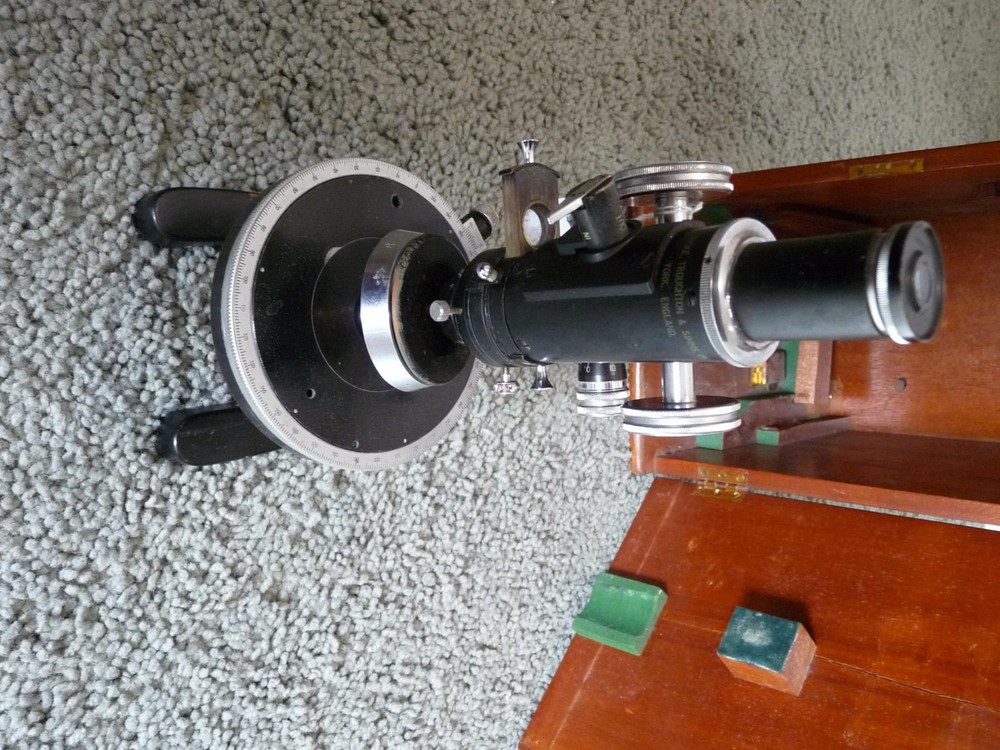 COOKE TROUGHTON SIMMS MICROSCOPE WITH CASE                 14-890