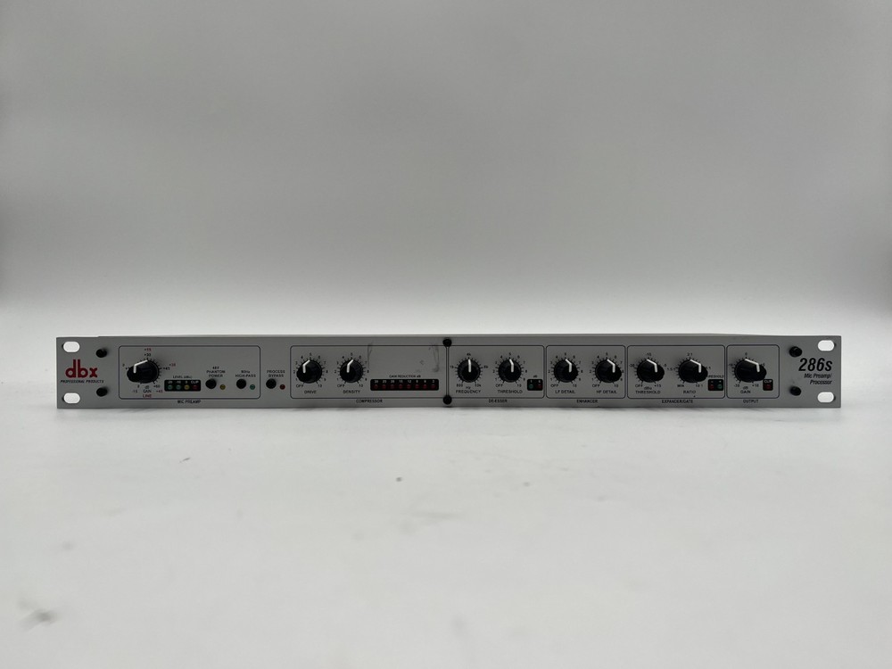 DBX 286s Microphone Preamp & Processor Channel Strip - Tested