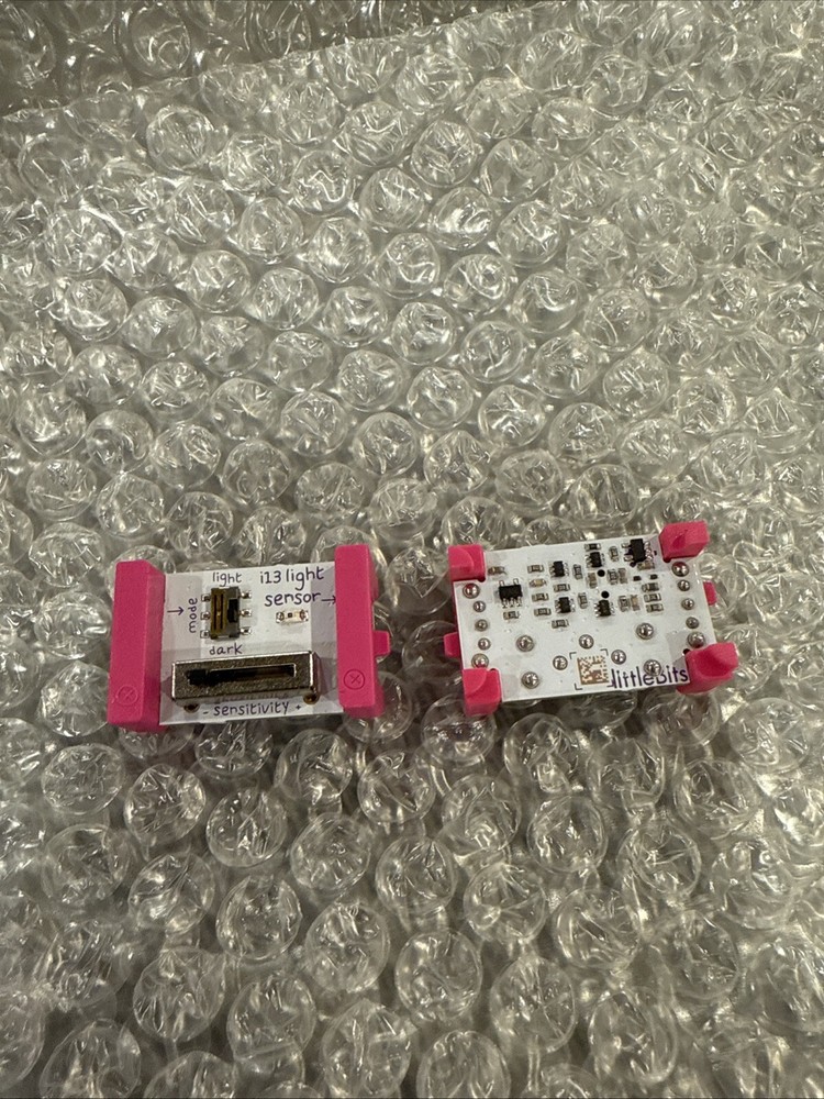 NEW Lot Of 2 LITTLEBITS ELECTRONICS i13 light sensor