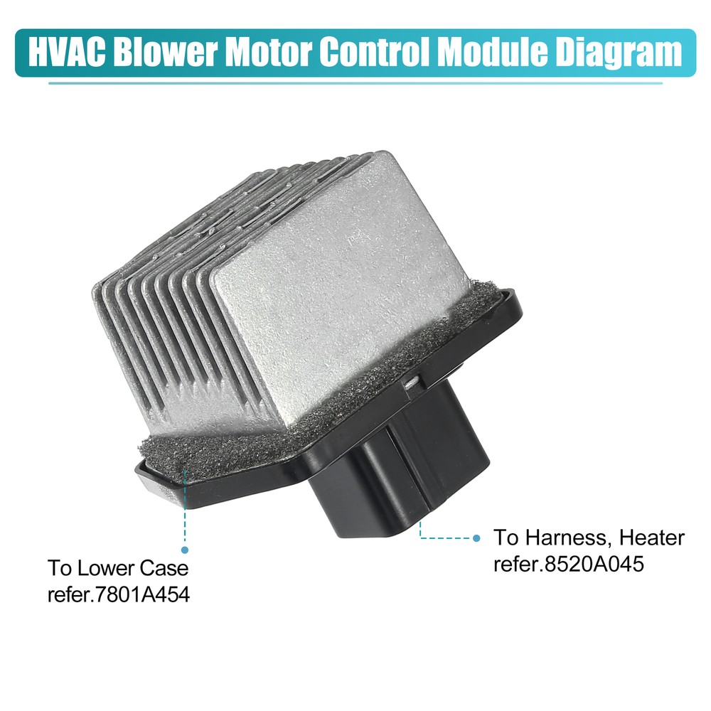 HVAC Blower Motor Control Module Resistor Custom for Mitsubishi Lancer 2008-2017