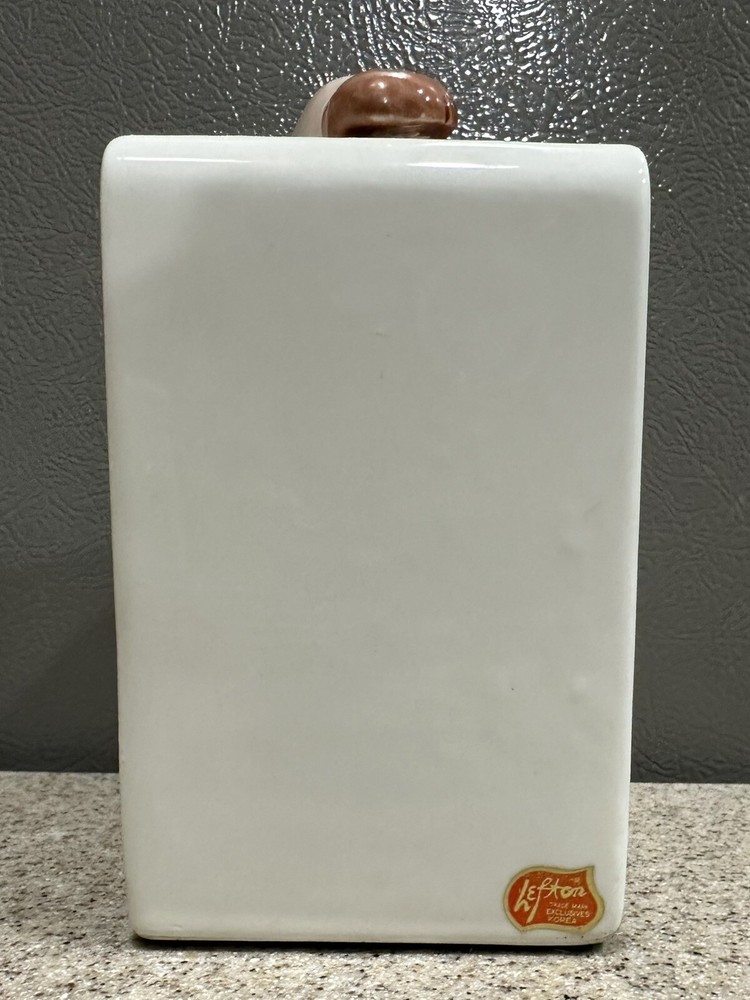 Vintage Lefton Cute Gorilla Monkey Bookend MCM Felt Bottom Pristine Condition