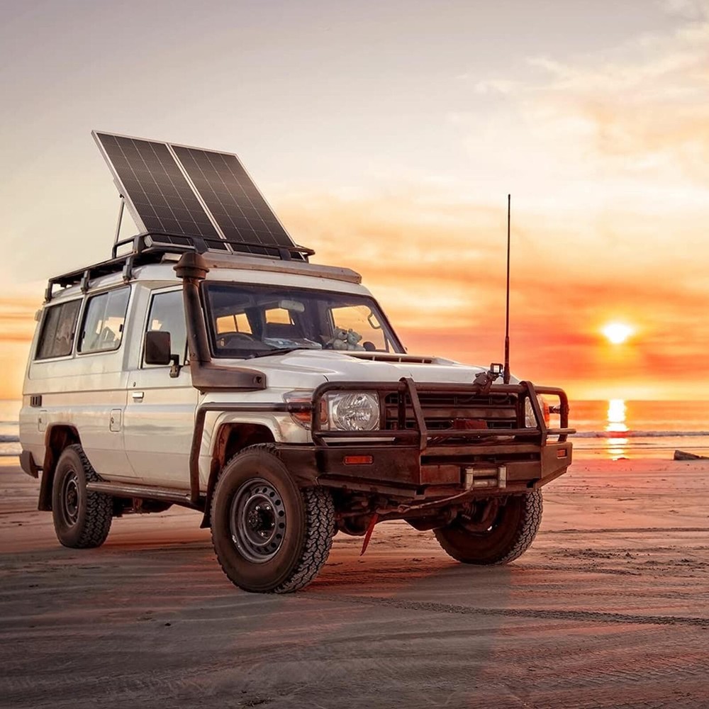 200W Solar Panel Kit 12V Battery Charger 30A Controller RV Marine Boat Off Grid