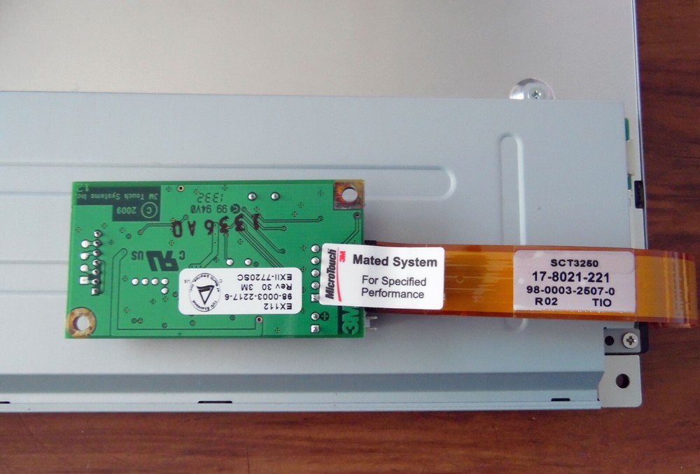 New 3M MicroTouch SCT3250 98-0003-2507-0 Capacitive Touch Screen Display