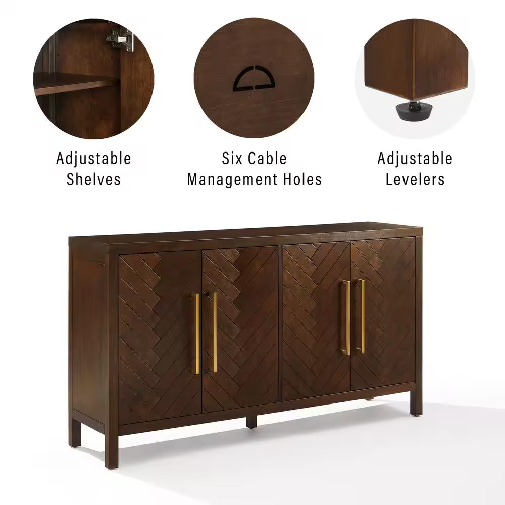 Darcy Dark Brown Sideboard