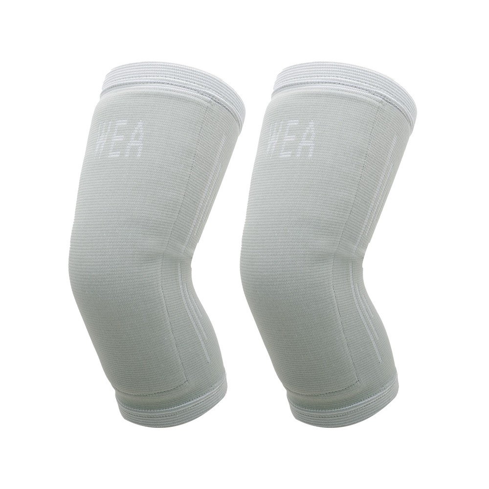 Simple Knee Pads Medium Size Gray 1 Pair
