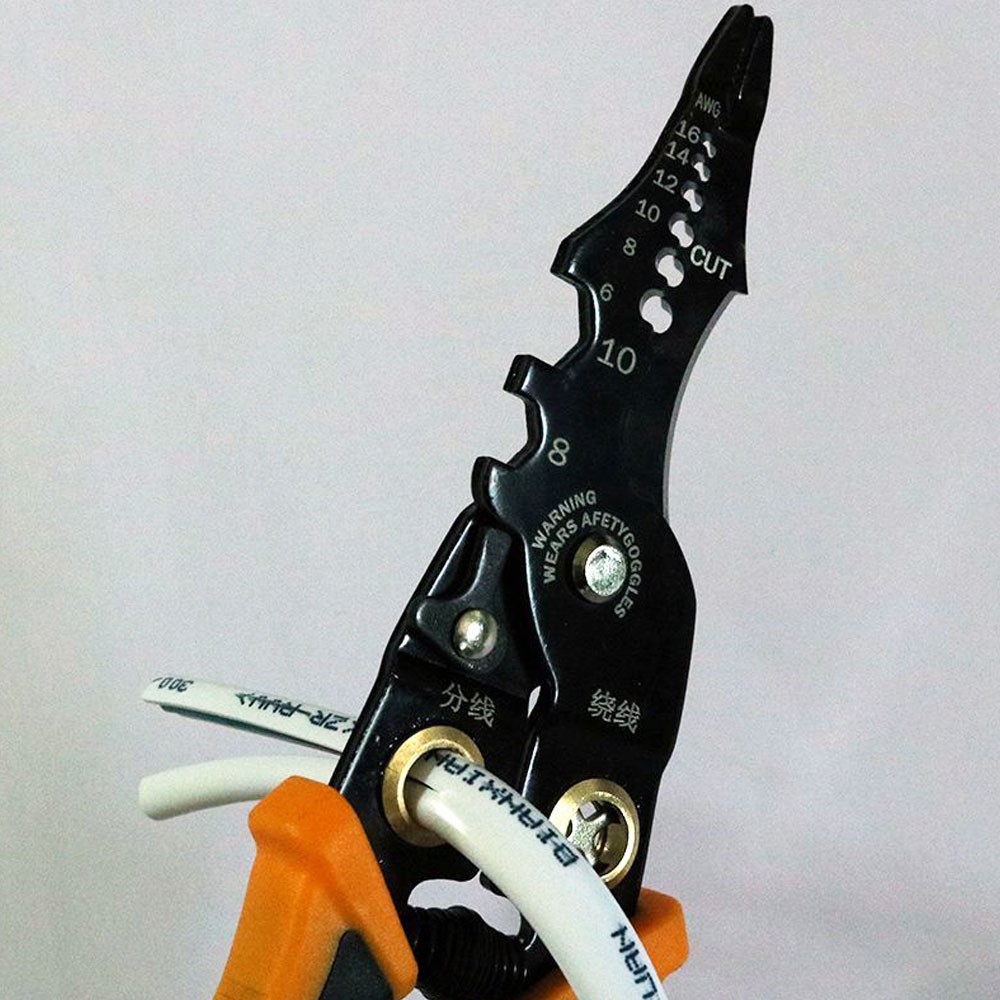 Multifunction Wire Stripper Plier Electric Cable Stripper Crimper Cutter TL