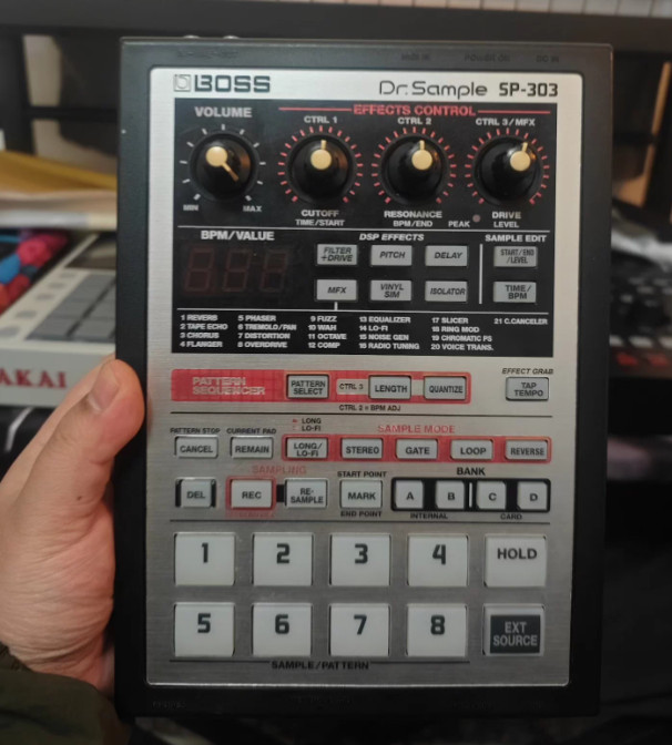1pcs BOSS Dr.Sample SP-303 Sampler