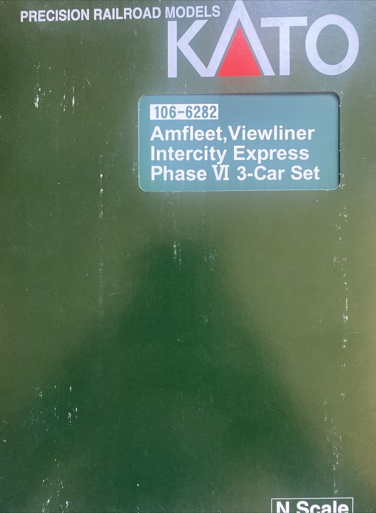 N Scale Amfleet Viewliner Intercity Express Ph VI P42 DCC Equipped Amtrak Engine