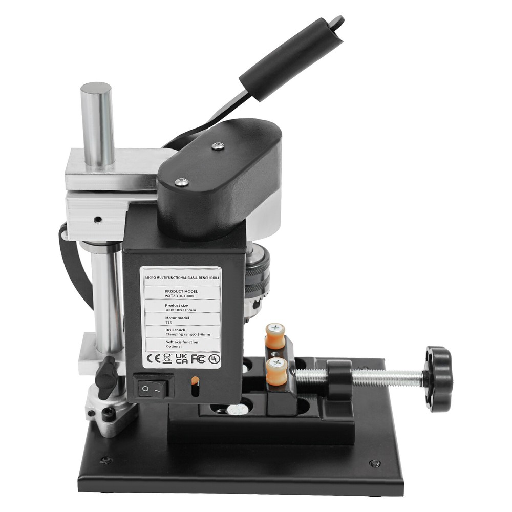 Power Bench Drill, Mini Drill Press, Adjustable Speed Electric Drilling Machine