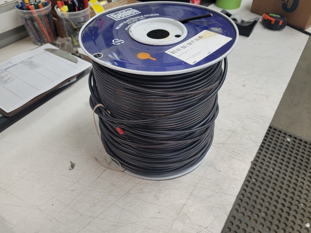 Belden 8212 Analog Video, RG59, #20 Solid BCCS, 95% BC Braid, 1000ft