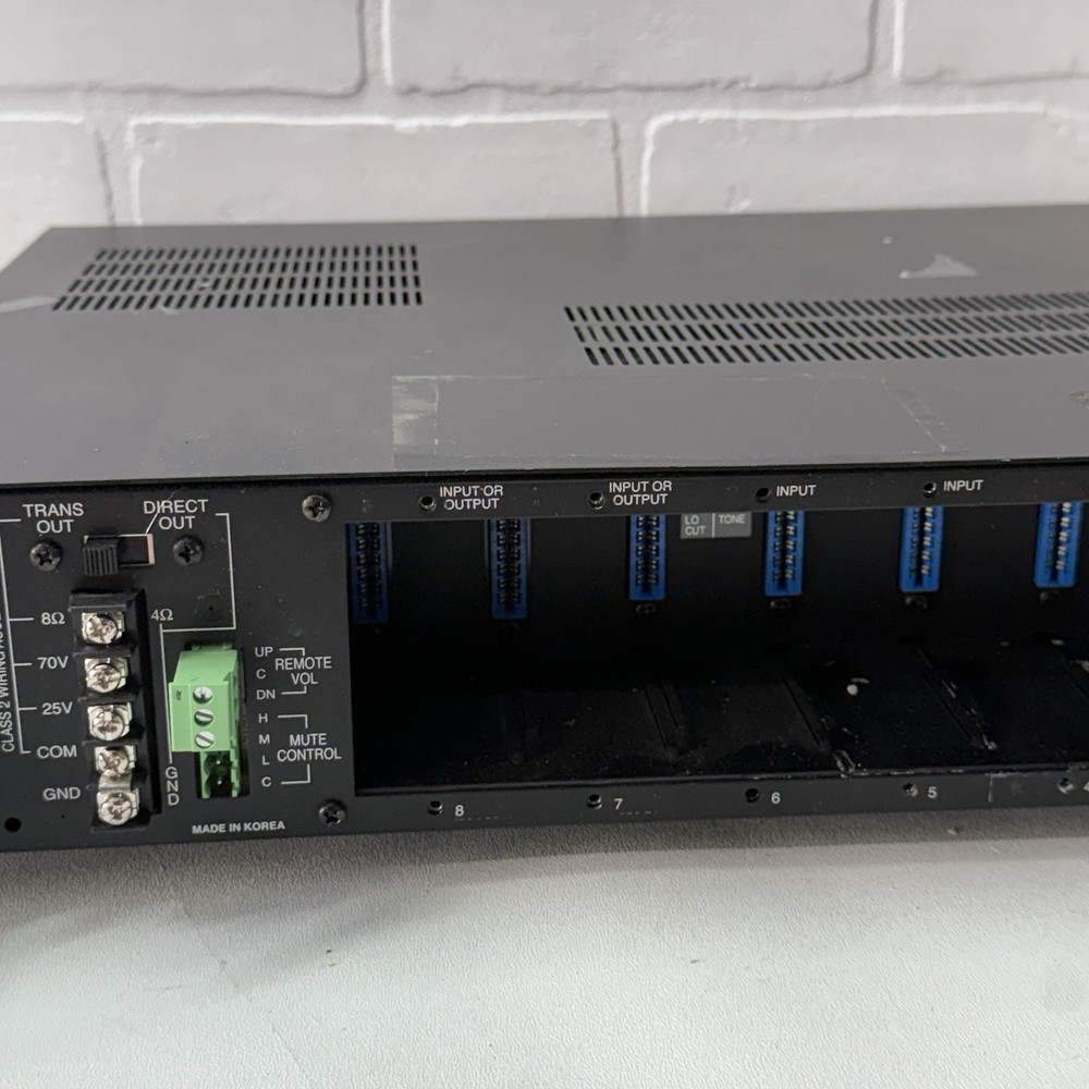 Bogen V250 Power Vector 250W AMPLIFIER - Power Tested