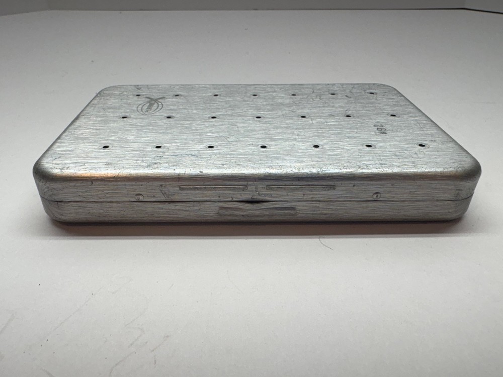 Vintage Perrine #92 Aluminum Fly Box