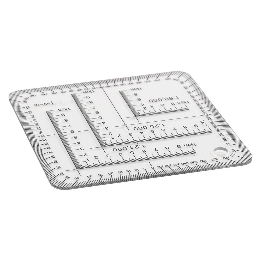 Easily Operable Geographic Coordinate Ruler for Engineers and Students