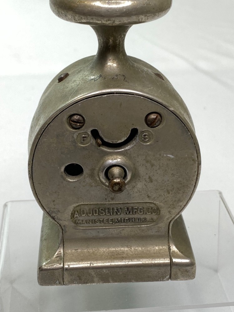 Antique Clock Joslin Eclipse Time Stamp AS IS