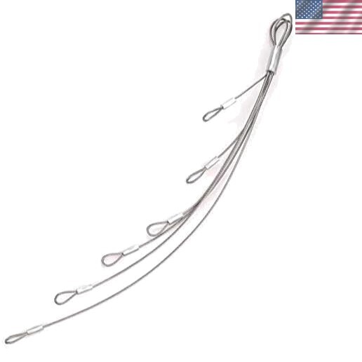 Cable Puller Tool Wire Pulling Leader - 6 Loops