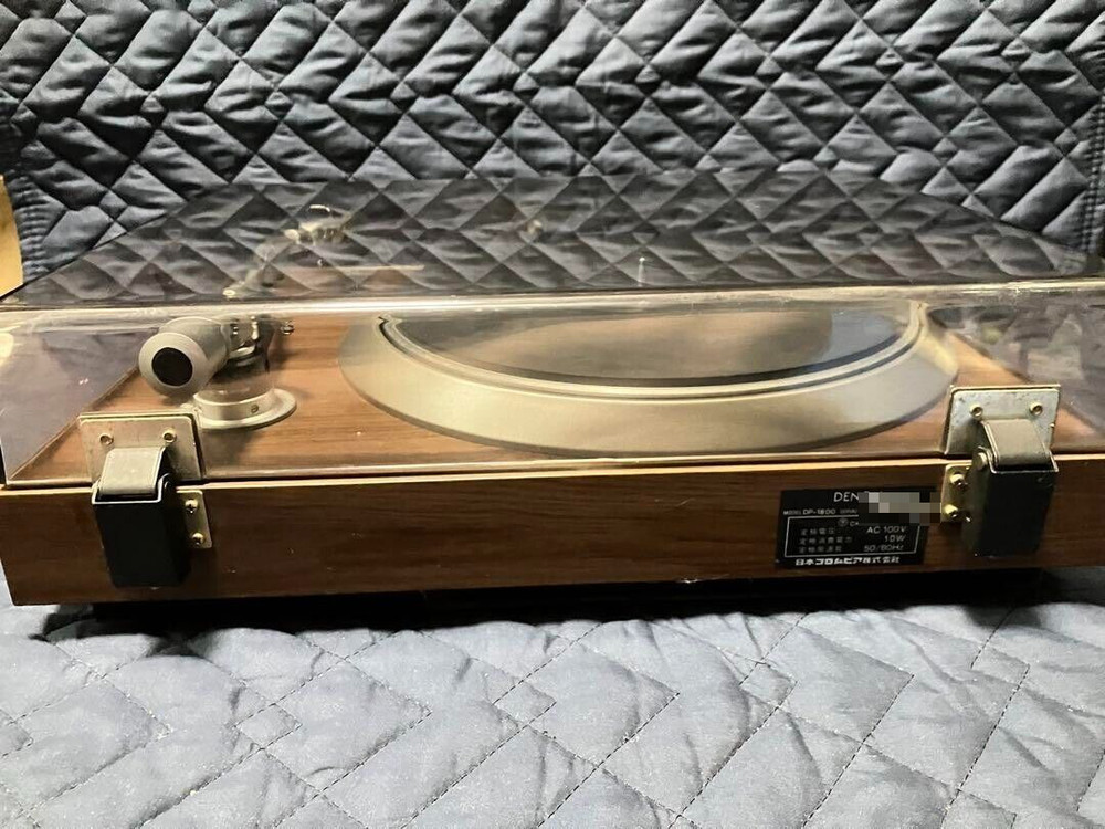 Denon DP-1600 Fully Automatic Direct Record Player Turntable Good