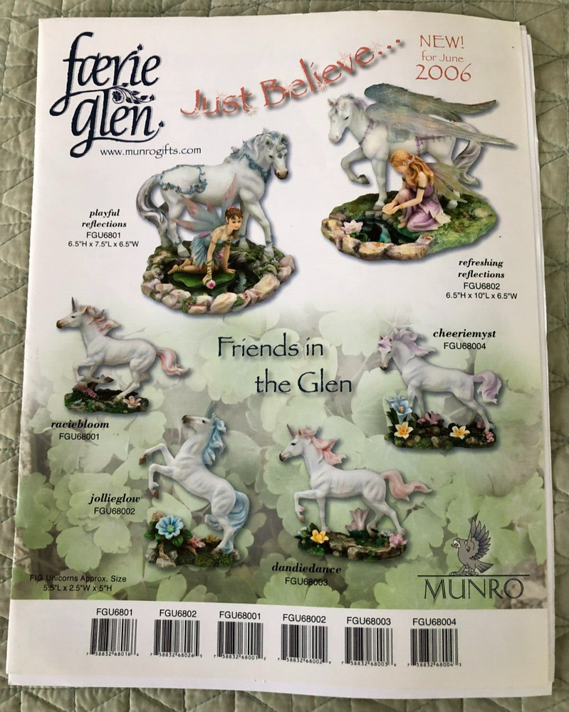 2006 JUNE MUNRO FAERIE GLEN CATALOG