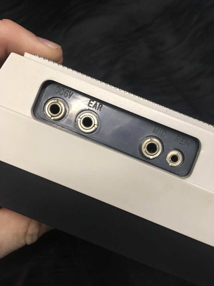 Vtg Stewart AC/DC Solid State Transistorized Cassette Tape Recorder Model 8-K