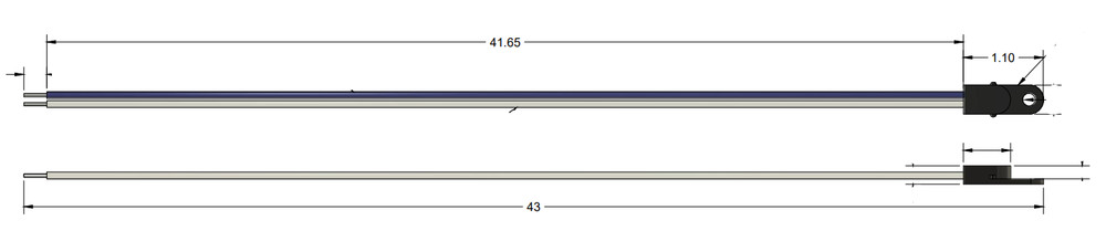 Replacement Sub-Zero TH4150 Refrigerator Thermistor Kit (2-Pack)
