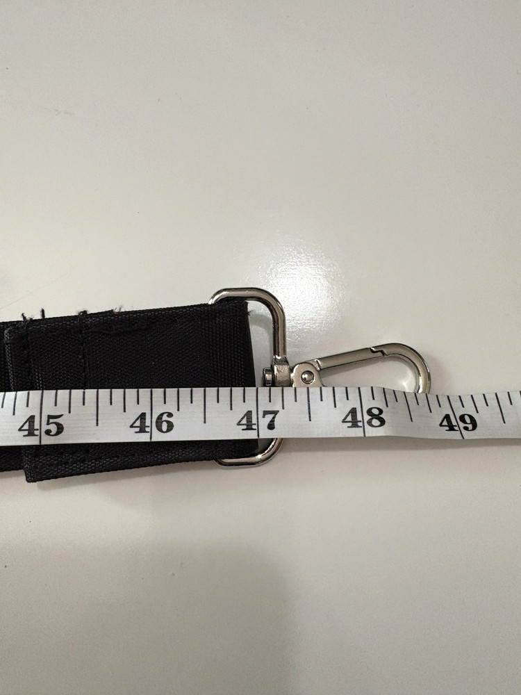 "New" Black Nylon Replacement Shoulder Strap 47" Plus extend