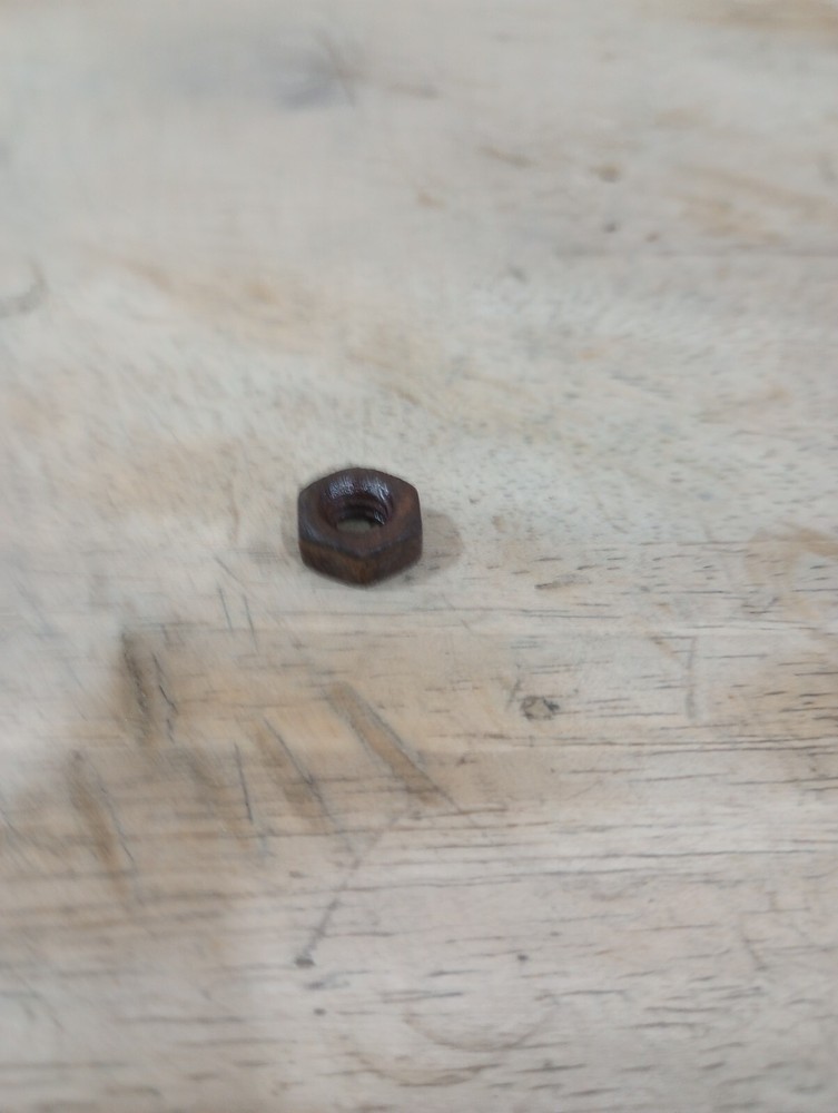 Coleman 639 Lantern - Cage Nut - Rusty
