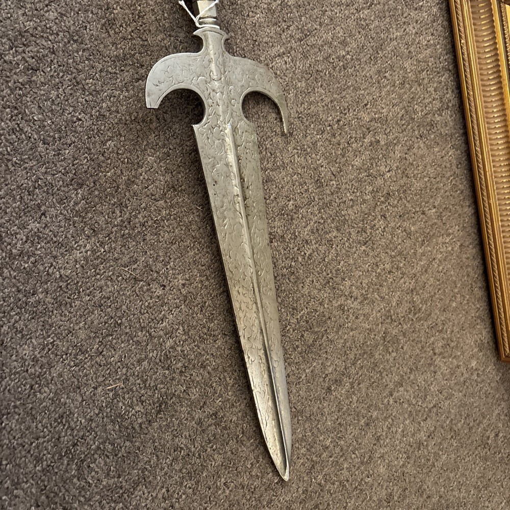 19th Century German Dagger Etched