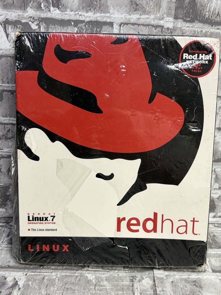 Vintage Red Hat Linux 7 Operating System - New!