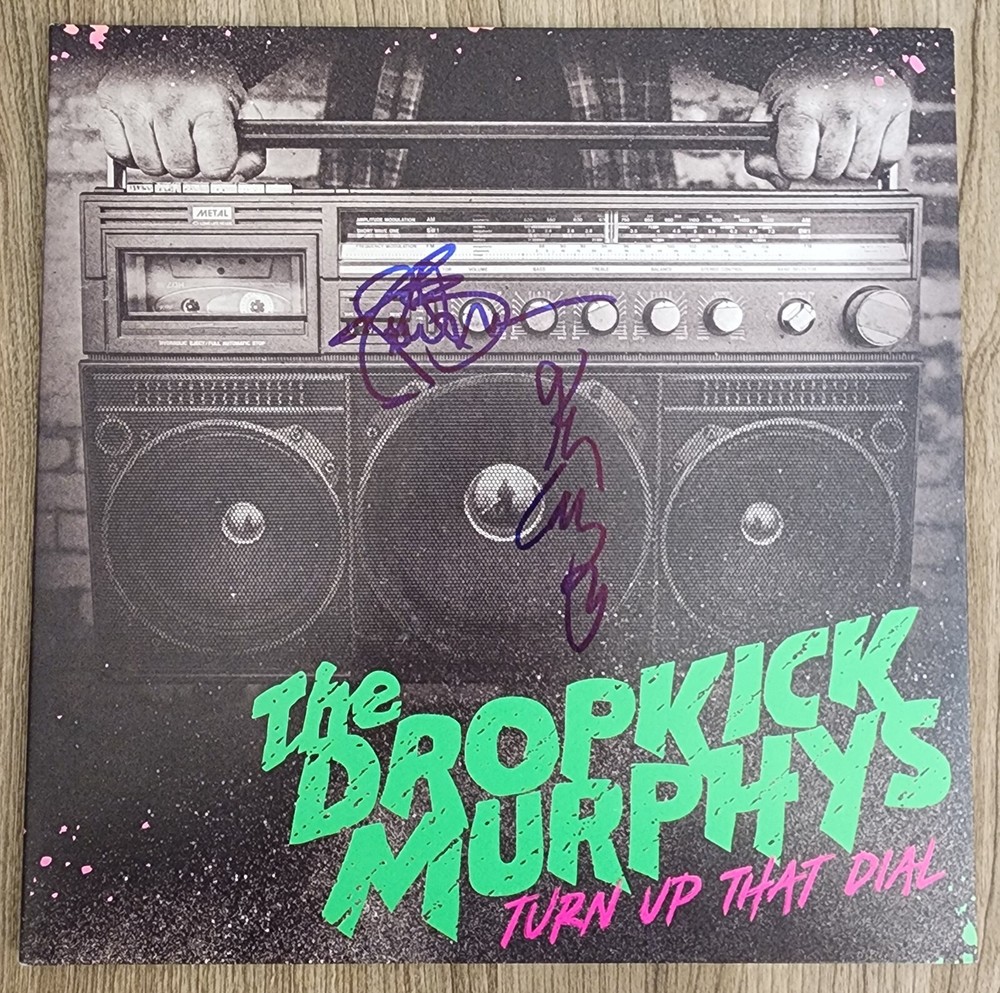 Dropkick Murphys Signed Turn Up That Dial Vinyl Record LP RAD
