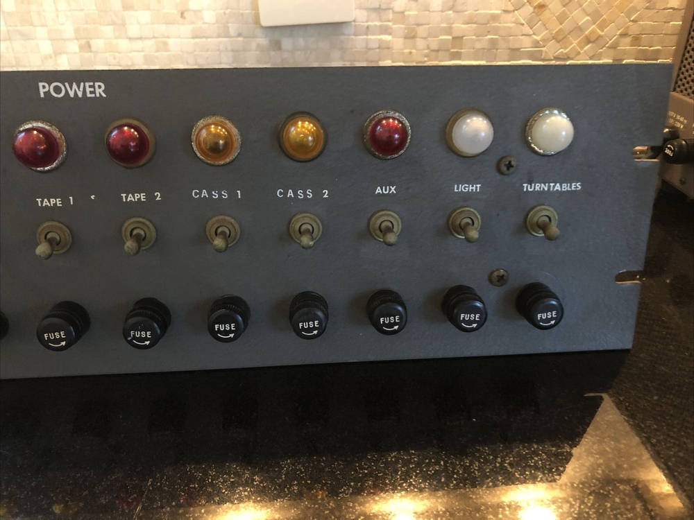 Custom Power Supply Master Panel Taken From a Working Environment