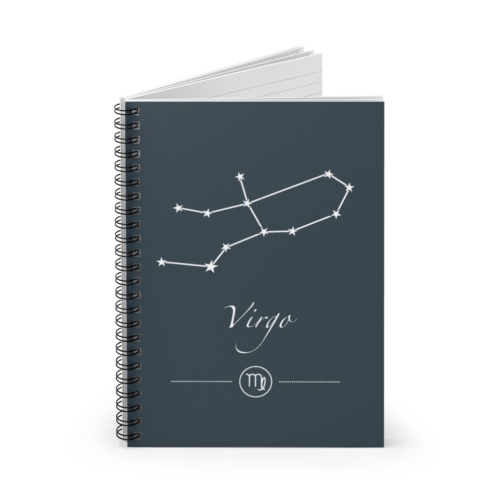 VIRGO Zodiac Constellation Writing Journal Diary Notebook Birthday Gift