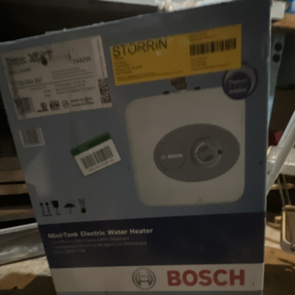 Bosch Tronic 3000T ES 2.5 Mini-Tank Electric Water Heater 2.5 gal Compact