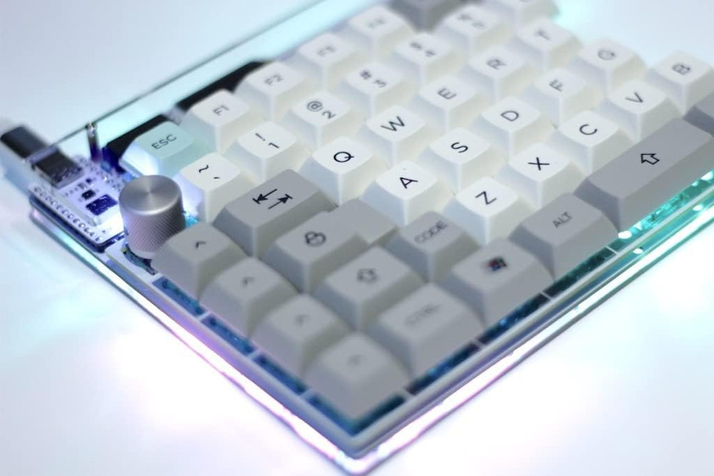 SNAP 75% Mechanical Keyboard Kit (White)