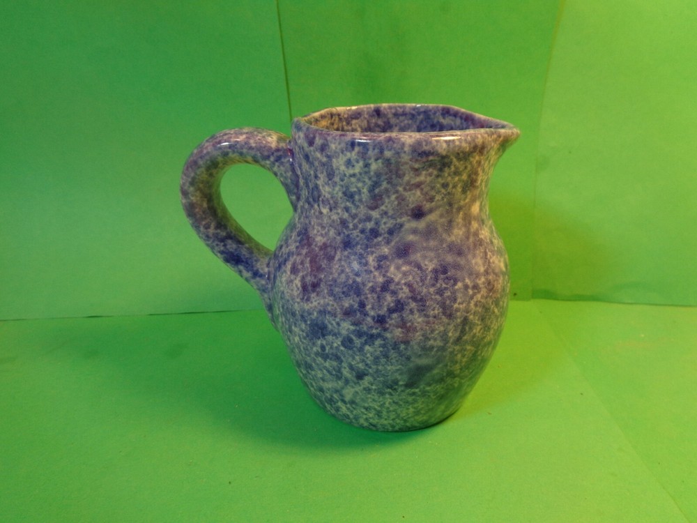 Studio Hand Crafted 4 3/8" Sponge Ware Creamer (Used/EUC)