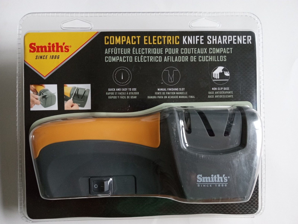 Smith's 50005 Edge Pro Compact Electric Knife Sharpener~NEW IN PACKAGE!!!!