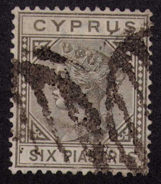 1882 Cyprus SC 24a | SG 36 6 Pi