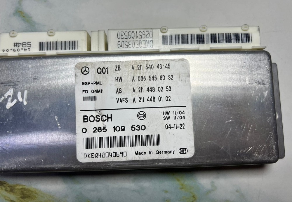 Mercedes Esp Control Unit A2115404345 W211 E-Class