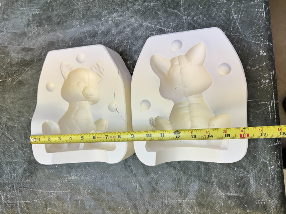 VINTAGE KIMPLE CERAMIC MOLD #912 CAT