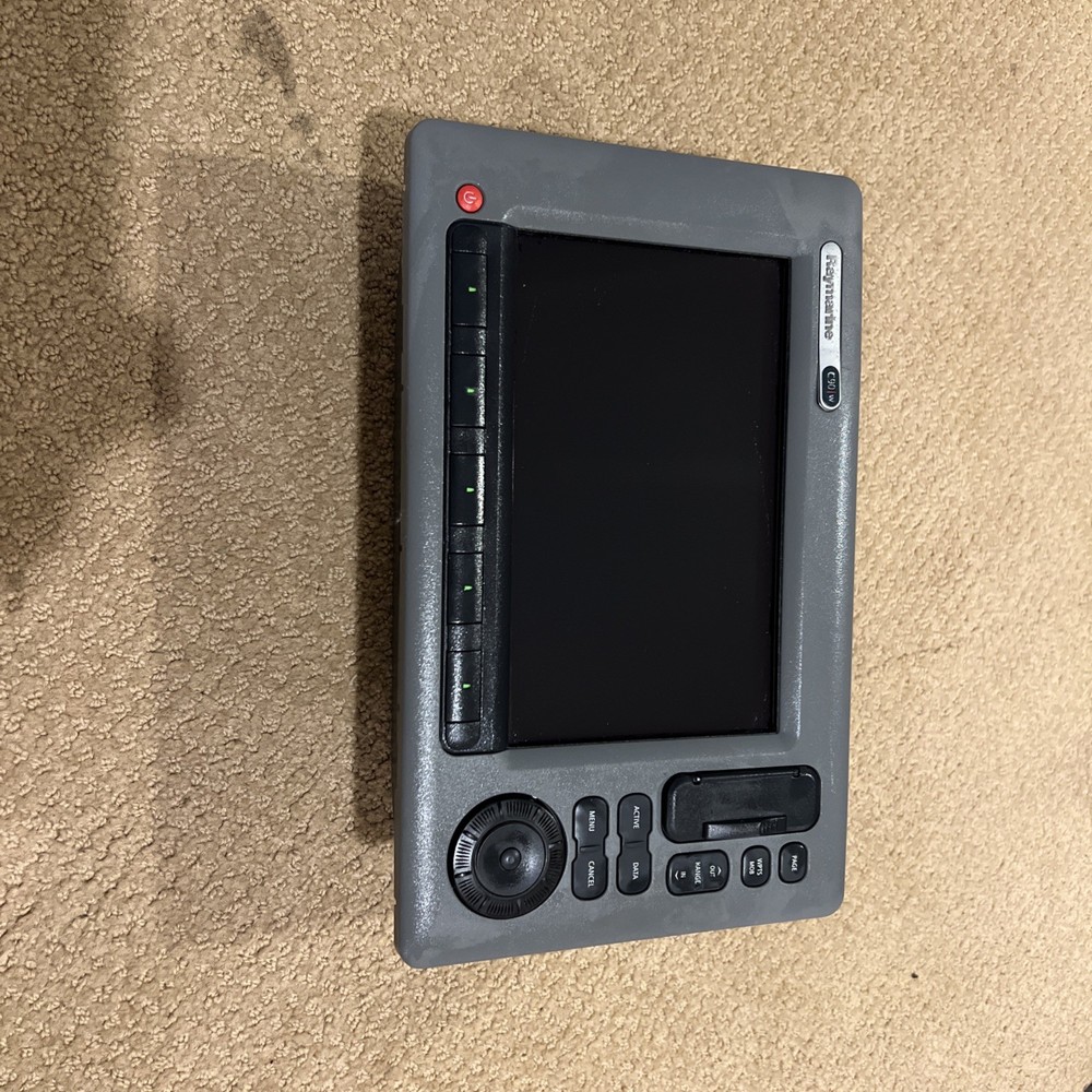 Raymarine C90w Widescreen GPS Chartplotter Multifunction Display; Fully Tested