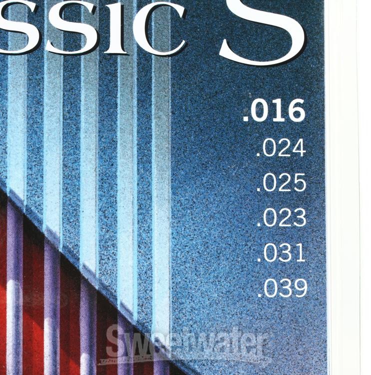 Thomastik-Infeld Classic S Rope Core Flatwound Acoustic Strings -