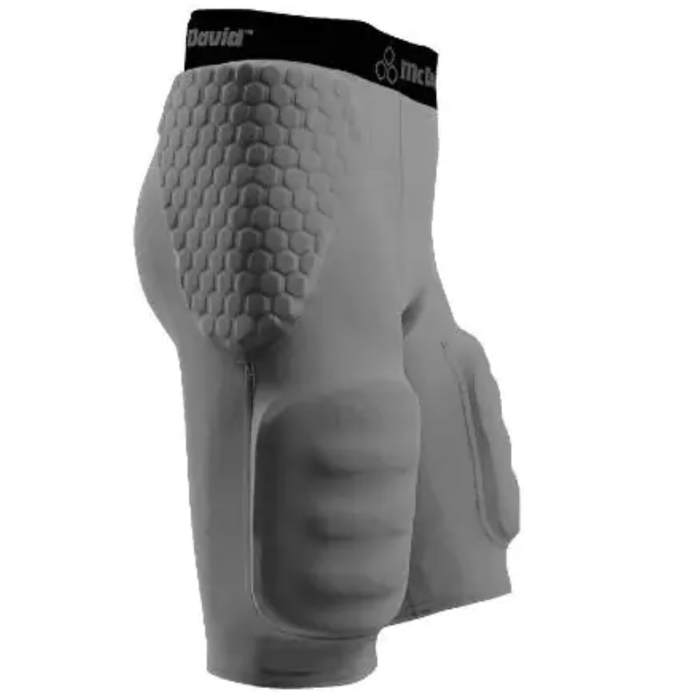 McDavid 7580DD Dual Density Thudd Hexpad w/Extended Thigh 3XL Gray
