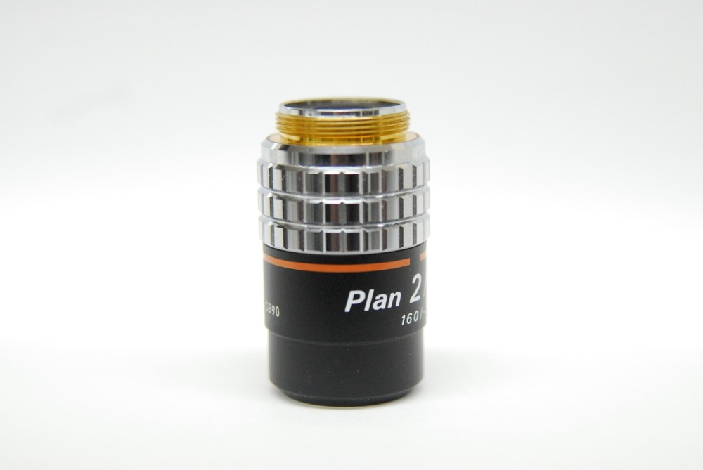 Nikon Plan 2/0.05 160/- RMS Thread Microscope Objective