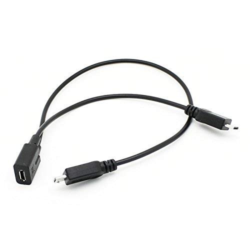 chenyang Micro USB 1 to 2 Y Splitter Cable,Micro 1 2 micro usb 1 2