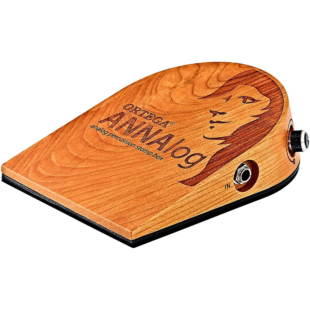 Ortega Analog Stomp Box with Built-In Sound Optimized Piezo Technology