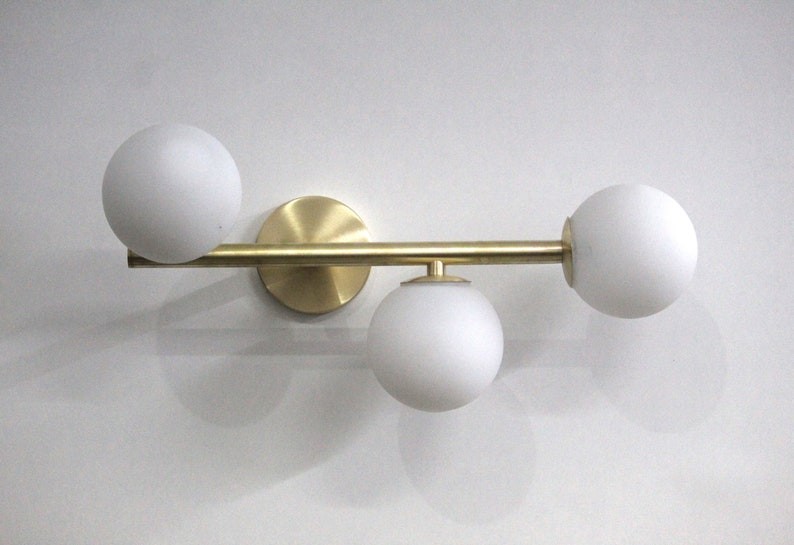 Mid Century Brass wall lamp Spotlight – Wall Mounted Elegance