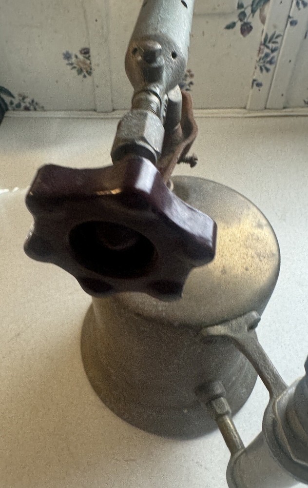 Antique Brass Blow Torch 10” BEAUTIFUL