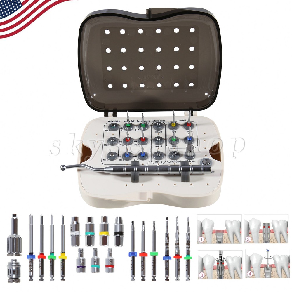 Broken Screw Total Remove Kit SOS Dental Tool Instrument